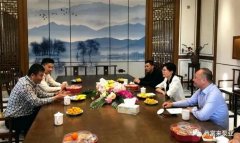白坭镇委书记何海虹到杭州庆轩企业形象与互动有限公司走访调研